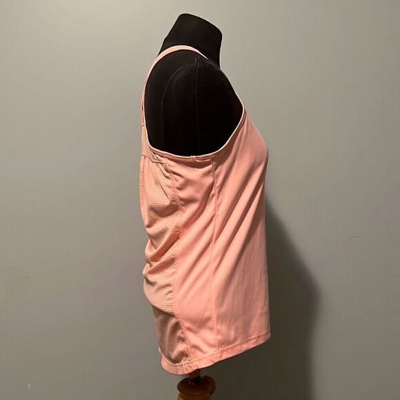 Avia Women's Peach Lightweight Racerback V-Neck Tank Top - Picture 6 of 7